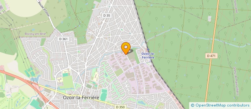 localisation de l'entreprise MERYMELY TAXI  OZOIR-LA-FERRIERE