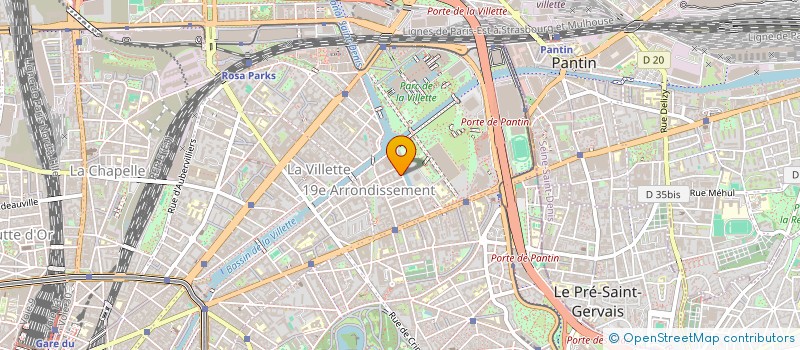 localisation de l'entreprise MERYO  PARIS