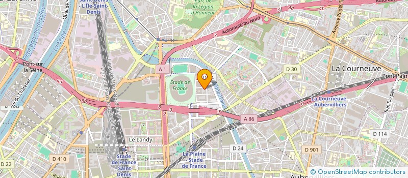 localisation de l'entreprise MERYTECH CONSULTING  SAINT-DENIS