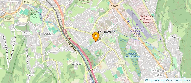 localisation de l'entreprise MES 1 000 PREMIERS JOURS SAVOYARDS  LA RAVOIRE