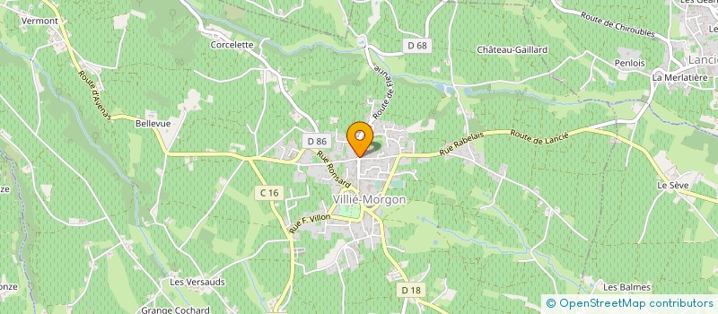 localisation de l'entreprise MES 2 FILLES  VILLIE-MORGON