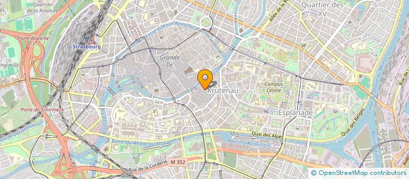 localisation de l'entreprise MES 2 PIEDS SUR LA TERRE à STRASBOURG