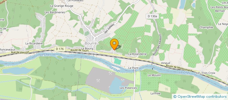 localisation de l'entreprise MES 3 FILS à MONTRICHARD-VAL-DE-CHER
