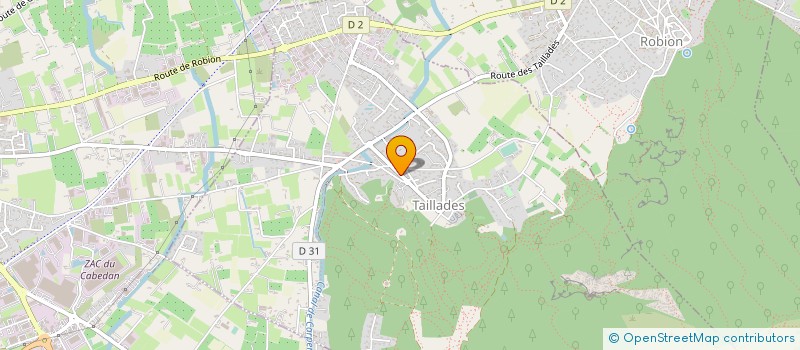 localisation de l'entreprise MES ALPES à CAVAILLON