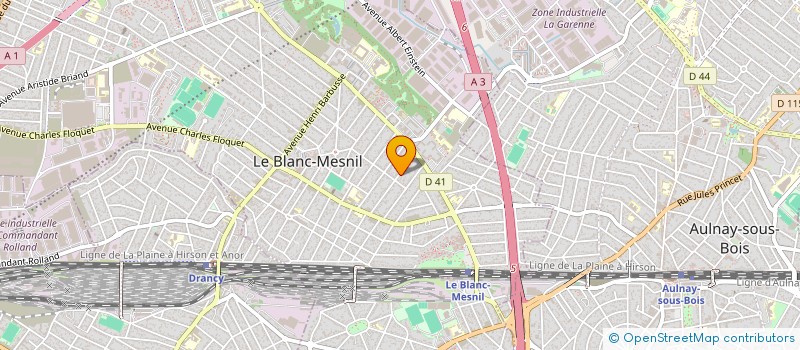 localisation de l'entreprise MES AMIS à LE BLANC-MESNIL