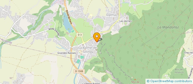 localisation de l'entreprise MES ANGES  EPAGNY METZ-TESSY