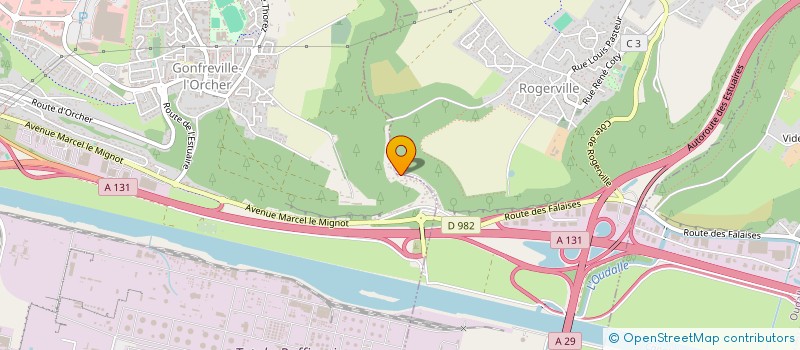 localisation de l'entreprise MES ANNEES DANSE  GONFREVILLE-L'ORCHER