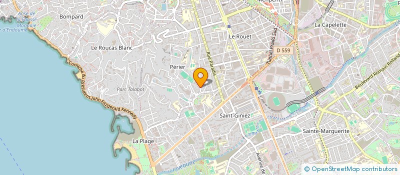 localisation de l'entreprise MES CENTRE SUD à MARSEILLE