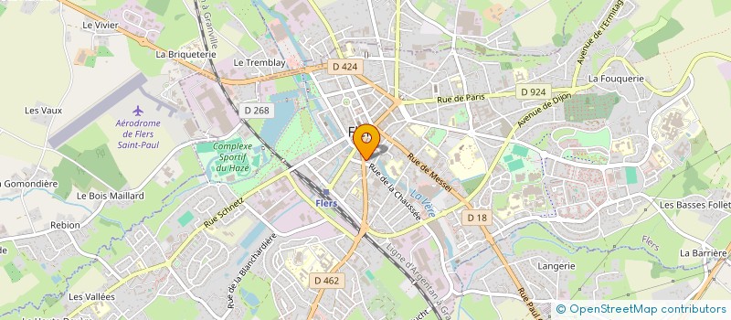 localisation de l'entreprise MES CINQ LOULOUS à FLERS