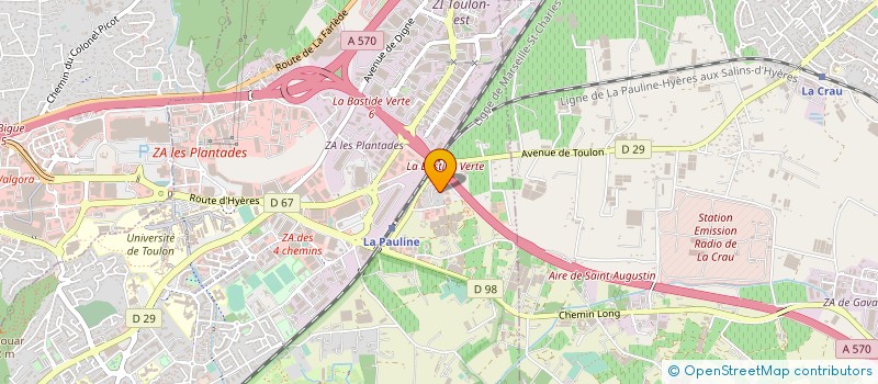 localisation de l'entreprise MES CLIQUES ET MES CLAQUES à LA GARDE