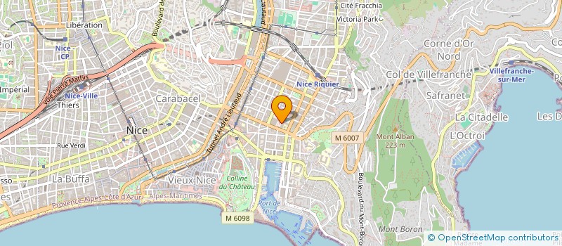 localisation de l'entreprise MES CONCIERGES  NICE