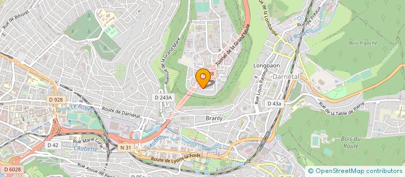 localisation de l'entreprise MES CONSEILS à ROUEN