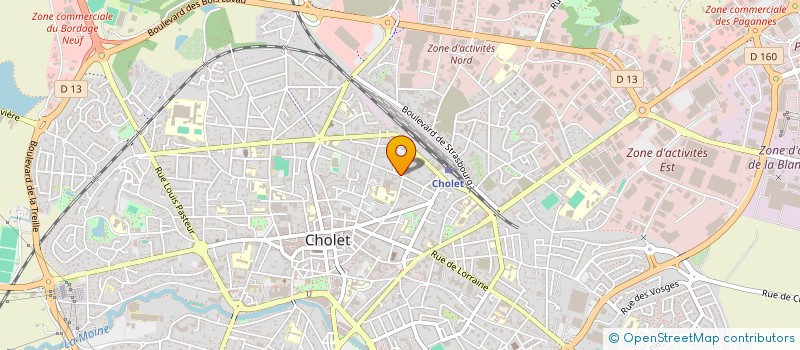 localisation de l'entreprise MES CONTRIES à CHOLET