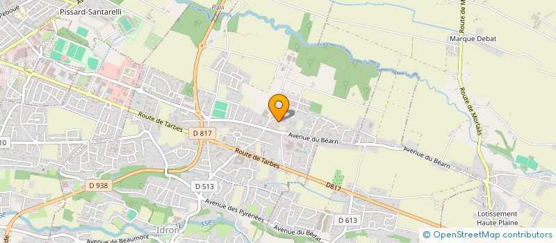 localisation de l'entreprise MES COPAINS ET MOI  IDRON