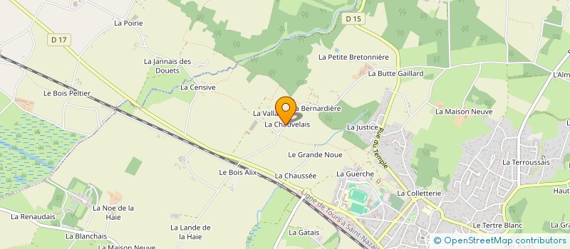 localisation de l'entreprise MES COURSES A LA FERME à SAINT-ETIENNE-DE-MONTLUC