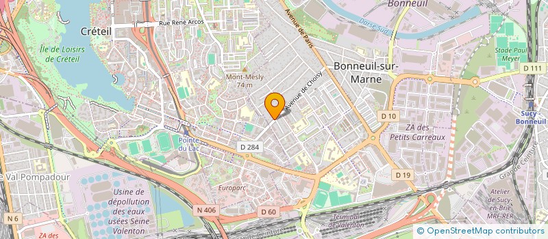 localisation de l'entreprise MES DIX DOIGTS  BONNEUIL-SUR-MARNE