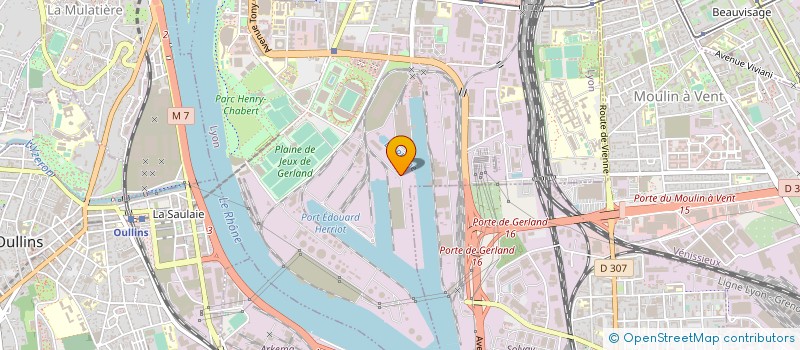 localisation de l'entreprise MES DOMAINES 69.FR  LYON