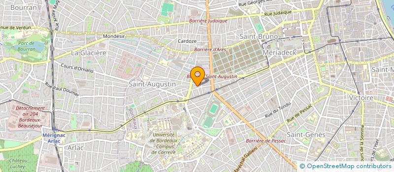 localisation de l'entreprise MES ESSENTIELS BEAUTE  BORDEAUX