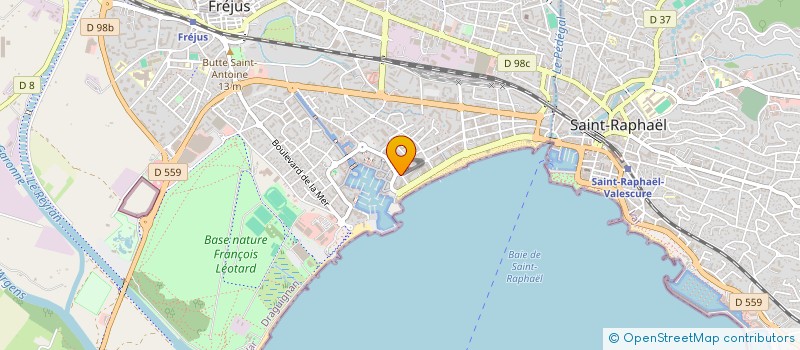 localisation de l'entreprise MES ETOILES à FREJUS