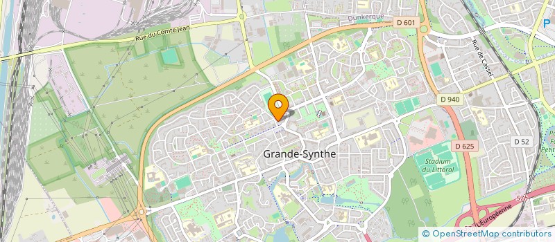 localisation de l'entreprise MES FACADES  GRANDE-SYNTHE