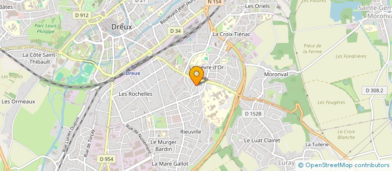 localisation de l'entreprise MES IMMOBILIER à DREUX