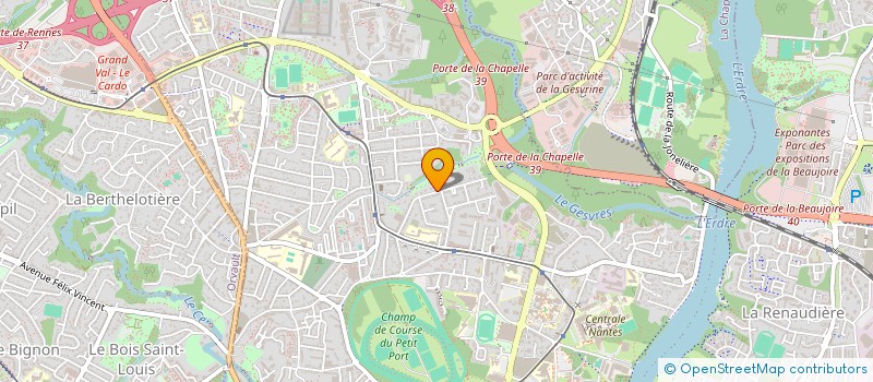 localisation de l'entreprise MES JARDINIERS à NANTES