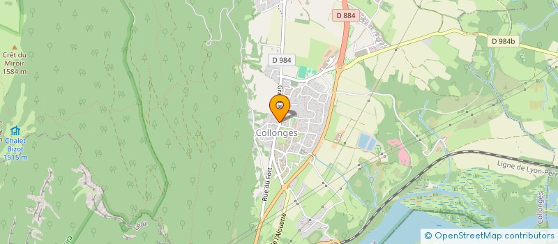 localisation de l'entreprise MES JOLIES CUTICULES à COLLONGES