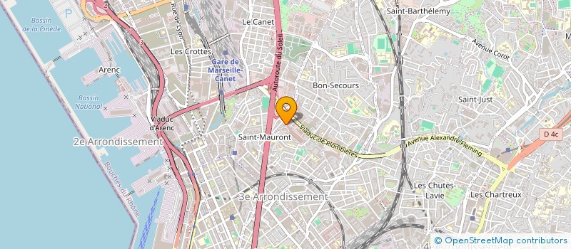 localisation de l'entreprise MES JOLIS CREATEURS à MARSEILLE