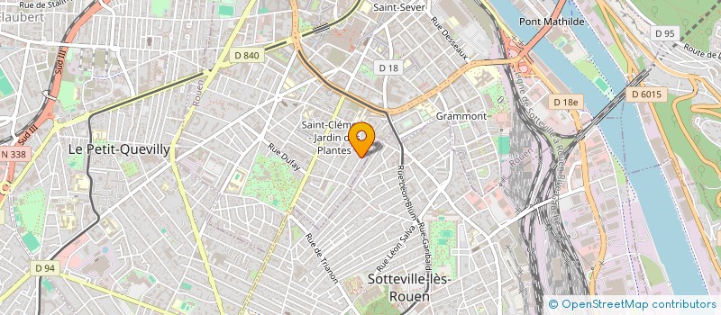 localisation de l'entreprise MES LOUPS à ROUEN