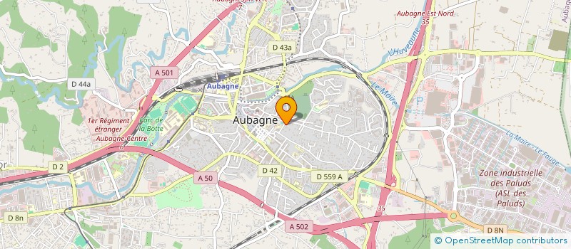 localisation de l'entreprise MES LUNETTES CHEZ MOI  AUBAGNE