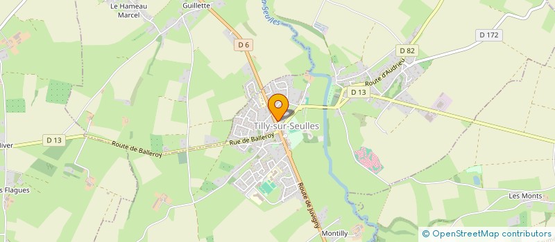 localisation de l'entreprise MES LUNETTES TILLY  TILLY-SUR-SEULLES