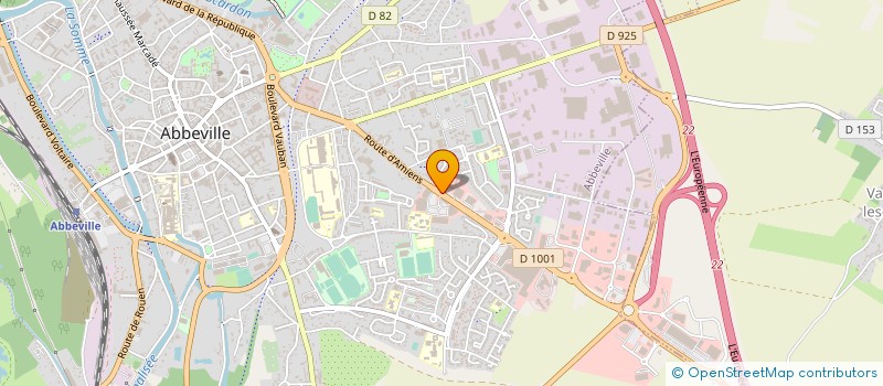 localisation de l'entreprise MES MARQUES PRIVEES.COM à ABBEVILLE