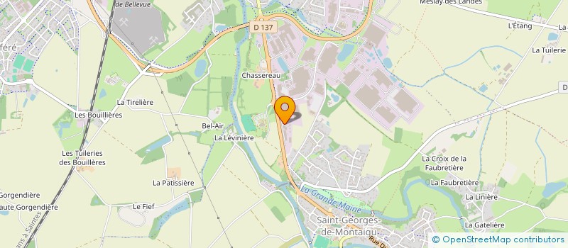 localisation de l'entreprise MES MATERIAUX ECOLOGIQUES à MONTAIGU-VENDEE