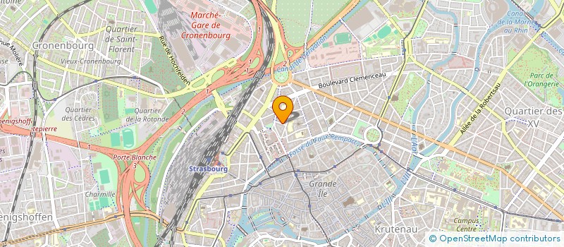 localisation de l'entreprise MES METS DANS LES ORTIES à STRASBOURG