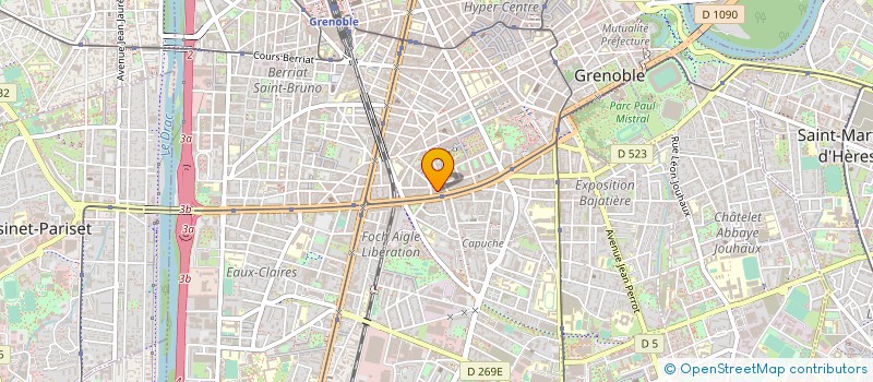 localisation de l'entreprise MES P'TITES LUNETTES  GRENOBLE