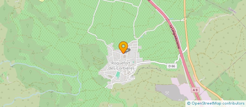 localisation de l'entreprise MES PERLES RDC  ROQUEFORT-DES-CORBIERES