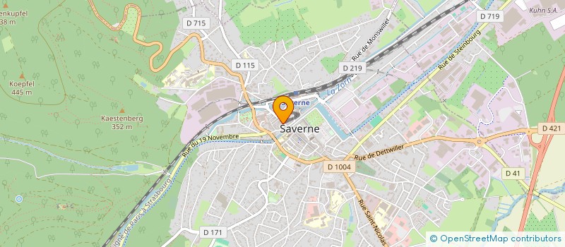 localisation de l'entreprise MES PETITES CANAILLES à SAVERNE