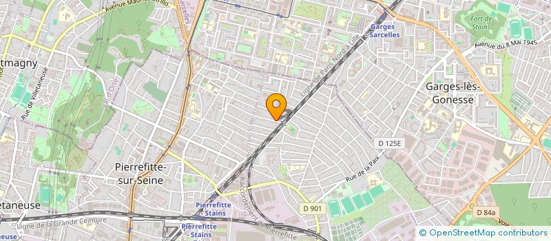 localisation de l'entreprise MES PLUS BEAUX EVENEMENTS à STAINS