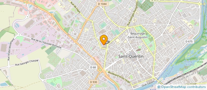 localisation de l'entreprise MES PREMIERS PAS à SAINT-QUENTIN