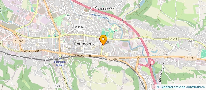 localisation de l'entreprise MES PREMIERS PAS à BOURGOIN-JALLIEU