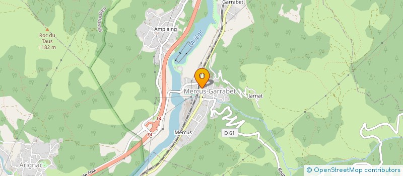 localisation de l'entreprise MES PREMIERS PAS AVEC AMANDE ET LISA à MERCUS-GARRABET