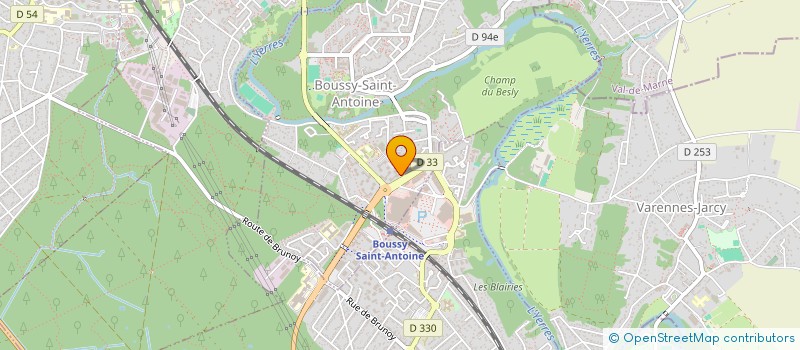 localisation de l'entreprise MES PRINCESSES  BOUSSY-SAINT-ANTOINE