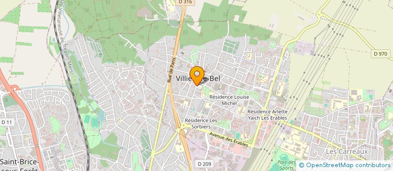 localisation de l'entreprise MES. PRODUCTION  ARNOUVILLE