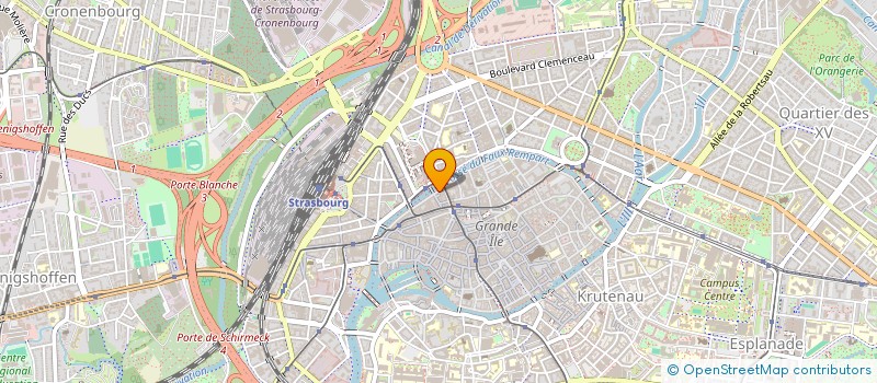 localisation de l'entreprise MES R. HEMMENDINGER ET NICOLE BESSON à STRASBOURG