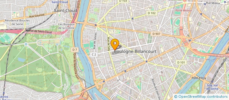 localisation de l'entreprise MES RONDS DE SERVIETTE à BOULOGNE-BILLANCOURT