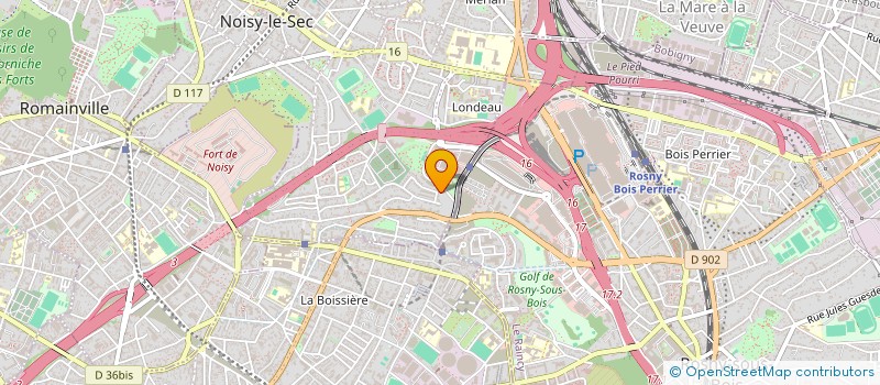 localisation de l'entreprise MES TRANSPORTS COCO à NOISY-LE-SEC