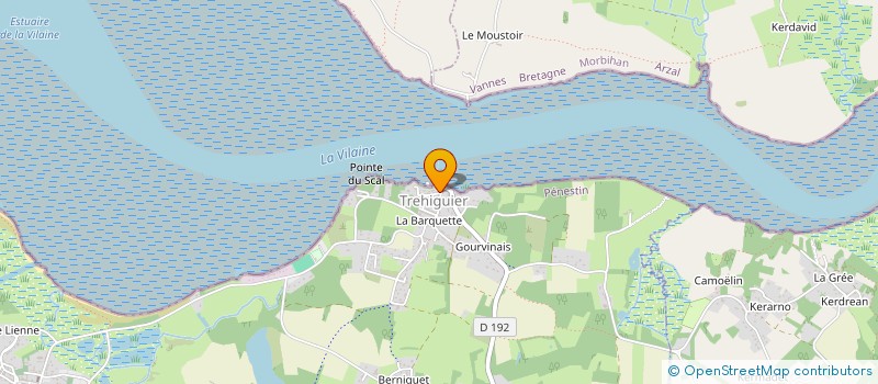 localisation de l'entreprise MES VILAINE AQUACULTURE  PENESTIN