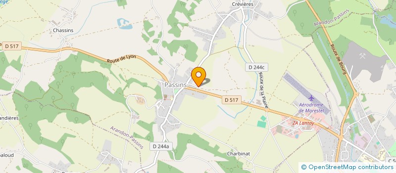 localisation de l'entreprise MES VOISINS DE PANIER à SAINT-SORLIN-DE-MORESTEL