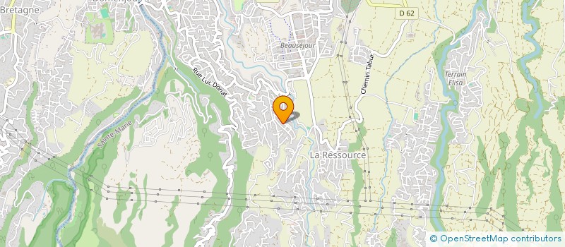 localisation de l'entreprise MES2L  SAINTE-MARIE