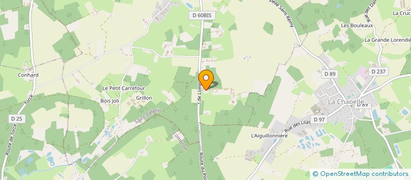 localisation de l'entreprise MESA  SAINT-CELERIN